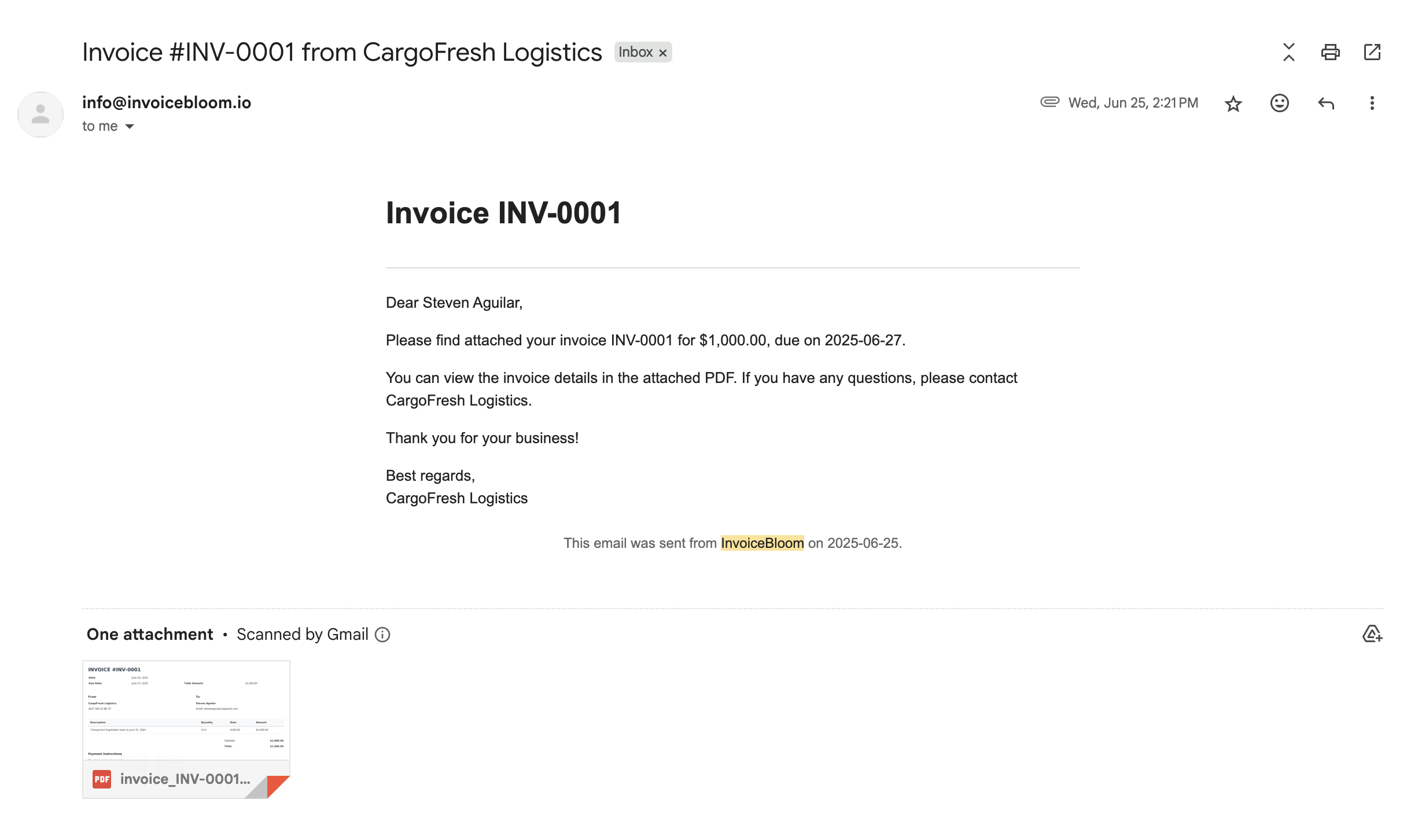 Direct Email Sending